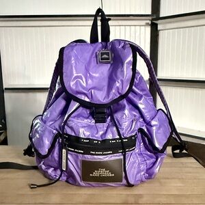 Marc Jacobs Purple Nylon Ripstop Backpack